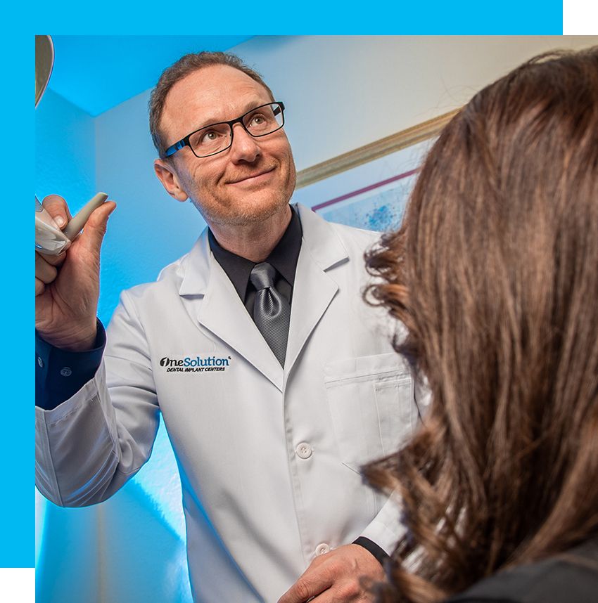 Smiling OneSolution® patient