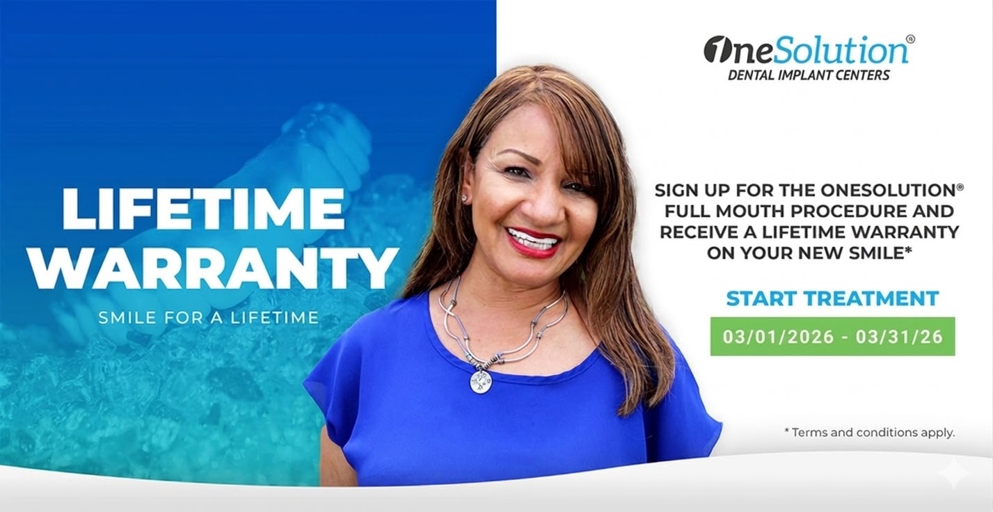 Dental Implants Lifetime Warranty